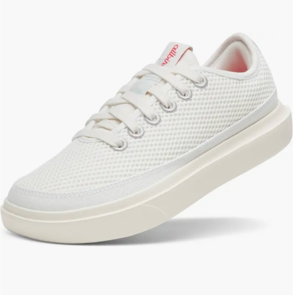 Allbirds Blizzard and Vivid Red Sneakers